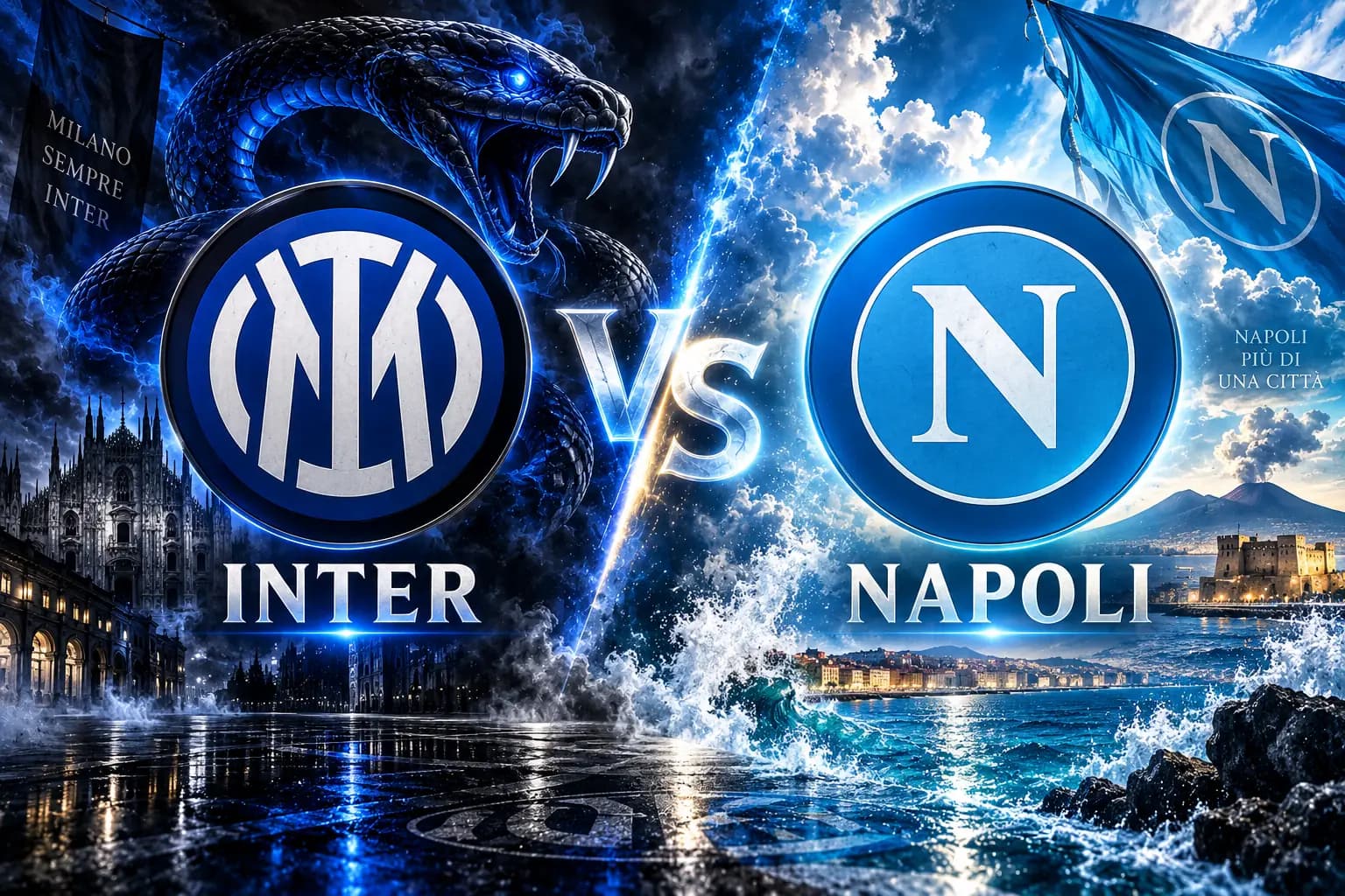 Inter prepare to host Napoli in their Serie A match at San Siro.